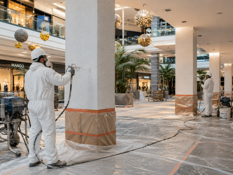VKM Ignifugaciones · Ignifugación de Centros Comerciales
